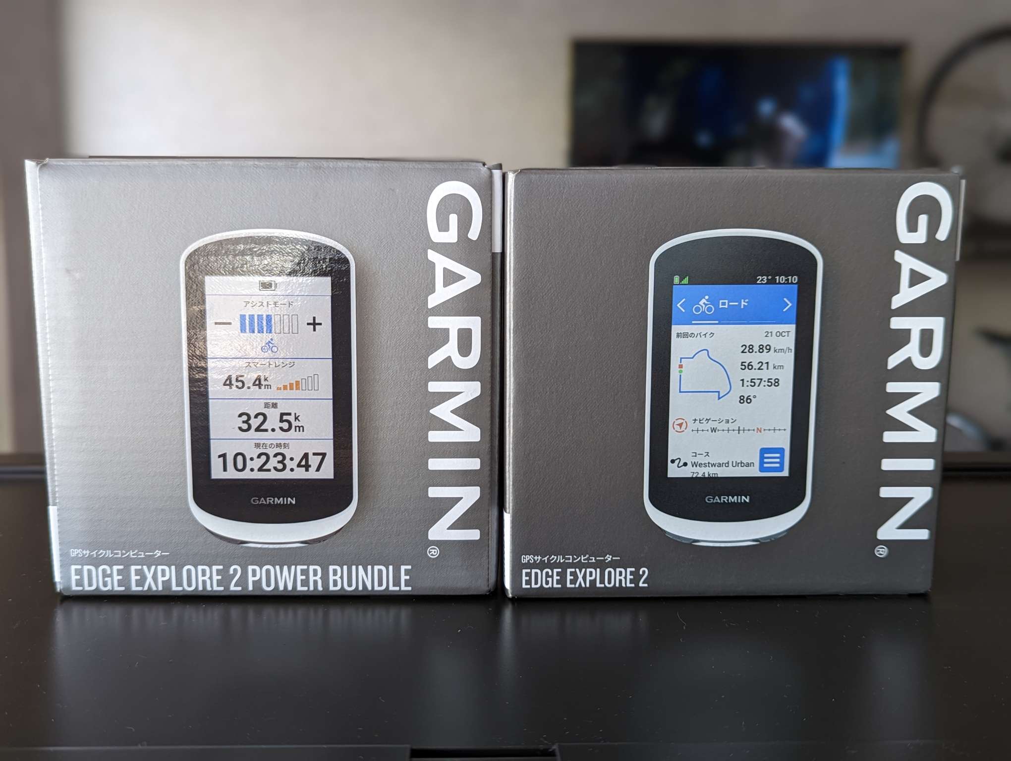 レビュー高評価の商品！ GARMIN Edge Explore2 本体 付属品 純正ケースつき（GARMIN EDGE アクセサリー